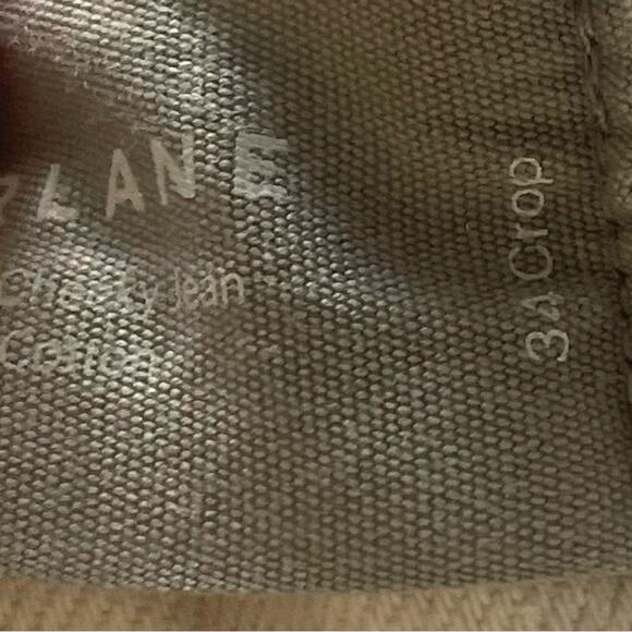 Everlane The Original Cheeky Jean, Cream, Organic Cotton, Casual, Plus, 34 - Picture 10 of 10